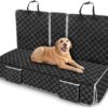 Dog Car Seat Cover Compatible with Genesis GV70 G70 G80 G90 GV60 Back Seat Accessories, Waterproof Pet Bench Backseat Covers with Non-Slip Backing 2000-2026